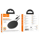Hoco 15W Magnetic 2 in 1 Wireless Charger (CW52) [Black]