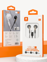 Vipfan Type-C Earphone Universal (M11) _ Works for Samsung phones & iPhone 15