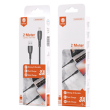 Vipfan 3A Fast & Safe Charge Cable (X5) - 2M iOS