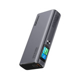 PROMATE 20000mAh 130W Sleek PD Aliminium Power Bank with LCD Screen. Supports 1x 60W & 1x 100W USB-C Ports & 1x  30W QC USB-A Port. Charge 3x Devices at the Same Time.