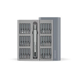 PROMATE 31-Pieces Super Mini DIY Pocket Size Precision Screwdriver Kit. Pop-up Case. 30pcs S2 Steel Screwdriver Bits, Magnetic Screwdriver Tip, Includes Cary Pouch.