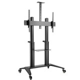 BRATECK 70"-120" Large Screen Ultra-strong Mobile TV Cart