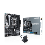 Asus Prime H610M-A Wifi D4 Intel H610 Lga1700 Mic-Atx Motherboard With Ddr4 Pcie 4.0 Dual M.2 Slots Intel 1 Gb Ethernet Wifi 5 Displayport