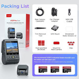 Viofo Dashcam 2K A129 Plus Duo Camera Wifi + Gps