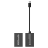 LENKENG USB-C to HDMI Extender Includes both Tx & Rx Units. Supports Resolution up to 4K@144Hz. Extend up to 60m with Network Cable. USB-C Input & HDMI Output Converter. Plug & Play.
