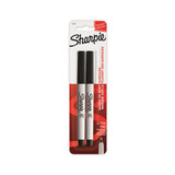 SHARPIE 2-Pack Ultra Fine Point Permanent Black Colour Marker. Permanent on most Surfaces. Quick Drying, Fade & Water-resistant Ink. Precise, Narrow Tip for Extreme Control. Non-toxic.