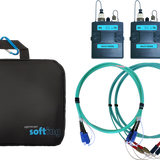 FIBERXPERT Multimode Fiber Adapter 850/1300nm Testing Kit. Includes 2x MMEF Adapters with LC & FC interfaces, 2x FC-LC Modally Transparent, 2x LC-LC Simplex Cord. *Bought in to Order - 14 Day Lead
