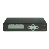 DYNAMIX HDMI to RF Digital Modulator with HDMI Loop Out Port. Supports Full HD 1080p@30Hz, LCD Display, Menu Navigation Keys, 12V DC Power Adapter (Included). 