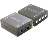 ARCO 1x4 Optical Audio Splitter. Split & Distribute a Single Digital Audio Input to up to 4 Optical Digital Outputs. Supports Dolby Digital & DTS 2/5.1CH. Supports S/PDIF Sampling 32-192kHz.