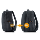 EVERKI Studio ECO Expandable Slim Laptop Backpack up to 15". Made with Sustainable Materials! Integrated Laptop Corner Guard System. Trolley Handle Pass-through. Easy-adjust Strap.
