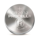 PROCELL Lithium CR2032 Coin Battery. Box of 20 (4x Strips of 5)    