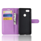 Google Pixel 3 Xl      Pu Wallet Case    [Purple]