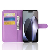 Google Pixel 3 Xl      Pu Wallet Case    [Purple]