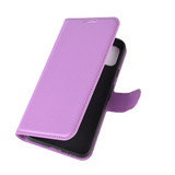 Google Pixel 5      Pu Wallet Case    [Purple]