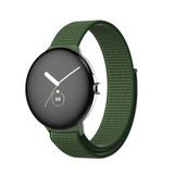 Google Pixel Watch      Nylon Strap   Olive