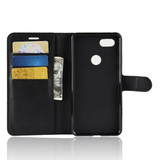 Google Pixel 3 Xl      Pu Wallet Case    [Black]