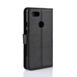 Google Pixel 3 Xl      Pu Wallet Case    [Black]
