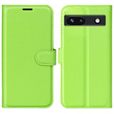 Google Pixel 7A      Pu Wallet Case    [Green]