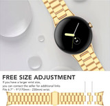 Google Pixel Watch      Stainless Steel Strap   Gold