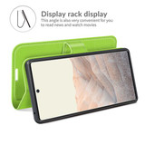 Google Pixel 6 Pro      Pu Wallet Case    [Green]