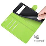 Google Pixel 6 Pro      Pu Wallet Case    [Green]