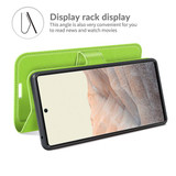 Google Pixel 6      Pu Wallet Case    [Green]