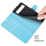 Google Pixel 6      Pu Wallet Case    [Lightblue]