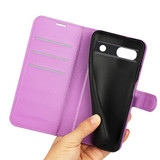 Google Pixel 7A      Pu Wallet Case    [Purple]