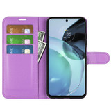 Google Pixel 7A      Pu Wallet Case    [Purple]