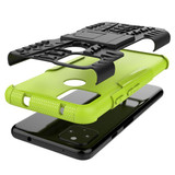Google Pixel 4a 5G      Heavy Duty Case    Green