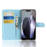 Google Pixel 3 Xl      Pu Wallet Case    [Lightblue]