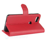 Google Pixel 2      Pu Wallet Case    [Red]