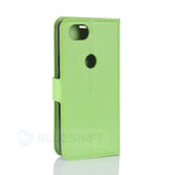Google Pixel 2      Pu Wallet Case    [Green]