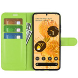 Google Pixel 7 Pro      Pu Wallet Case    [Green]