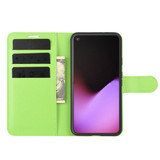 Google Pixel 4A 5G      Pu Wallet Case    [Green]