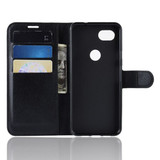 Google Pixel 3A Xl      Pu Wallet Case    [Black]