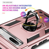 Google Pixel 7a      Military Armour Ring Case    RoseGold