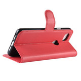 Google Pixel 3A Xl      Pu Wallet Case    [Red]