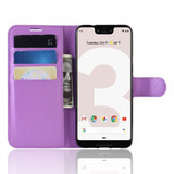 Google Pixel 3A Xl      Pu Wallet Case    [Purple]