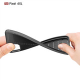 Google Pixel 4 XL      Leather Texture Case    Red