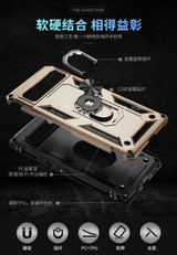 Google Pixel 7a      Military Armour Ring Case    Gold