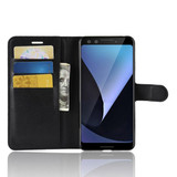 Google Pixel 3      Pu Wallet Case    [Black]