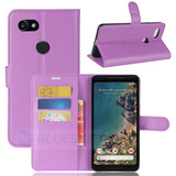 Google Pixel 2 Xl      Pu Wallet Case    [Purple]