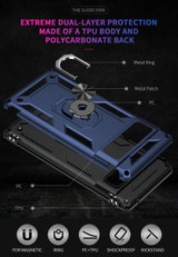 Google Pixel 6 Pro      Military Armour Case    Navy