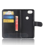 Google Pixel 2      Pu Wallet Case    [Black]