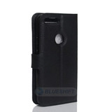 Google Pixel      Pu Wallet Case    [Black]