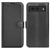 Google Pixel 8A      Pu Wallet Case    [Black]