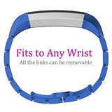 Fitbit Alta HR      Stainless Steel Strap   Blue