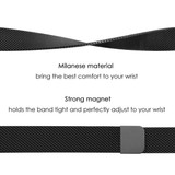 Fitbit Inspire      Milanese Loop Strap   Black