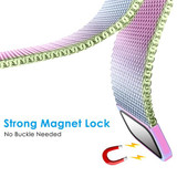 Fitbit Inspire      Milanese Loop Strap   Rainbow